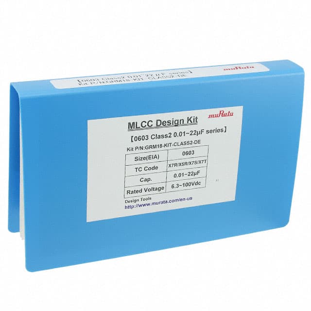 GRM18-KIT-CLASS2-DE CAP KIT CER 0.01UF-22UF 1000PCS