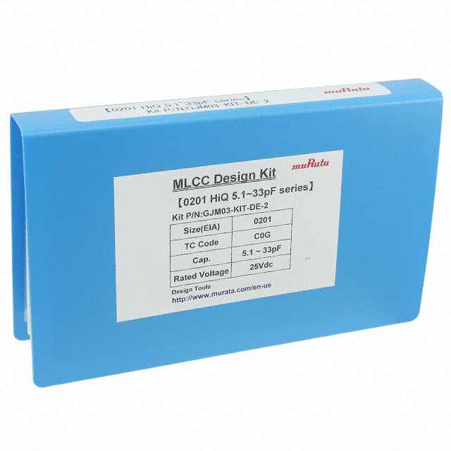 GJM03-KIT-DE-2 CAP KIT CER 5.1PF-33PF 1180PCS