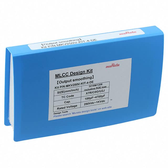 MKV250V-KIT-4-DE CAP KIT CER 100PF-4700PF 580PCS