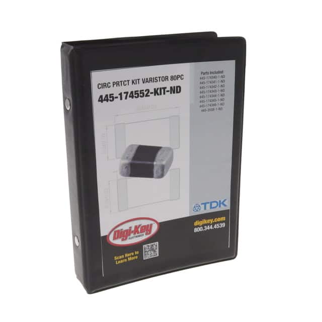 AVR0201-KIT CIRC PRTCT KIT VARISTOR 80PC