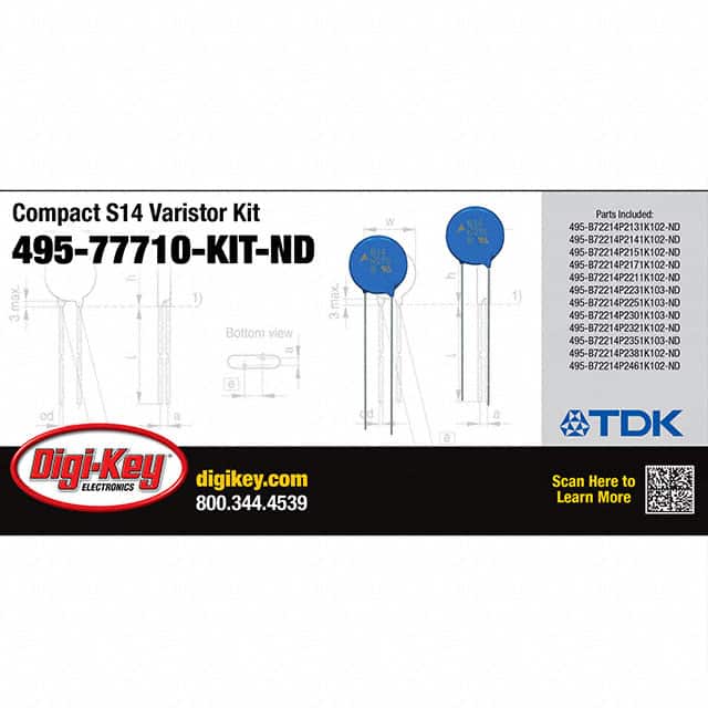 495-77710-KIT COMPACT S14 VARISTOR KIT