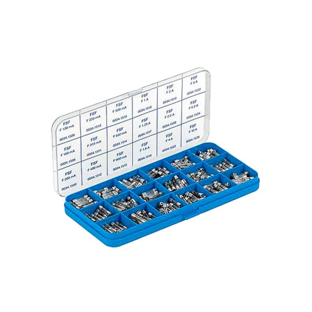 0034.9856 FUSE KIT CART 0.1-0.315A 75PC