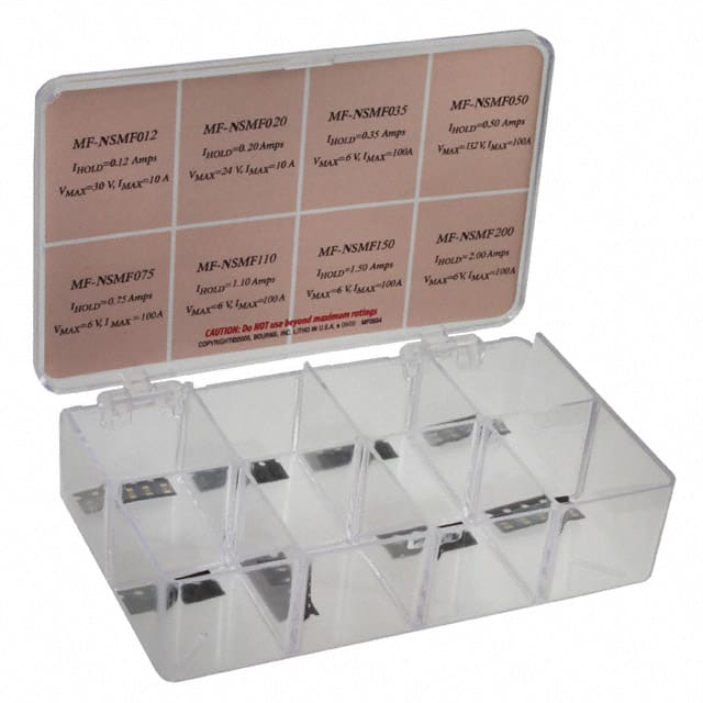 MF-NSMFLAB FUSE KIT PTC RST 0.12-2A 40PC