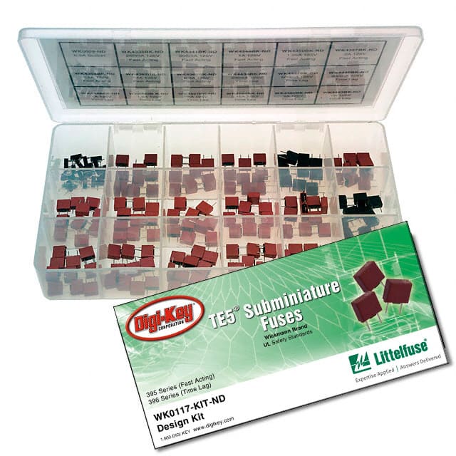 WK0117-KIT FUSE KIT BRD MNT 1.2-6.3A 190PC