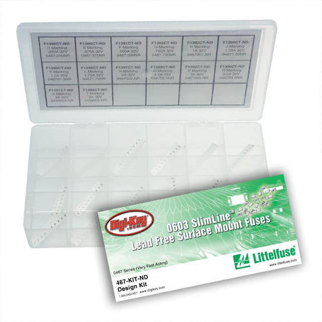 467-KIT FUSE KIT BRD MNT 0.25-5A 140PC