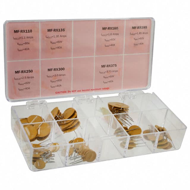 MF-RXLAB FUSE KIT PTC RST 1.1-3.75A 35PC