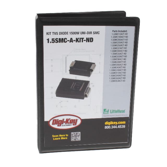 1.5SMC-A-KIT KIT TVS DIODE 1500W UNI-DIR SMC