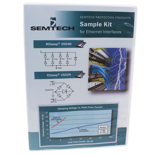 TVSETH-SK-DK09 KIT TVS ETHERNET RCLAMP TCLAMP