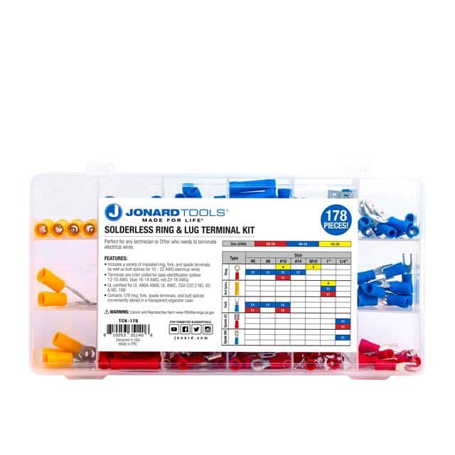 TCK-178 SOLDERLESS RING AND LUG TERMINAL
