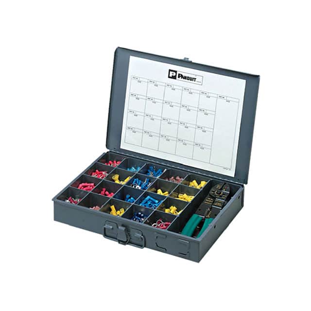 K-1104 KIT TERMINAL STEEL W/CRIMP TOOL