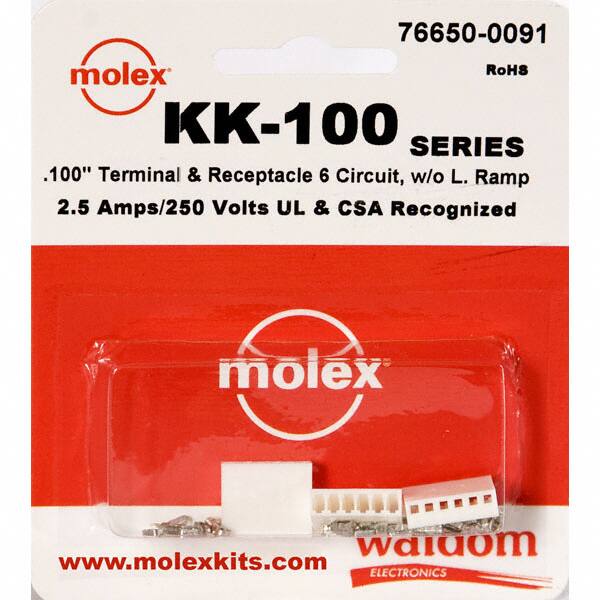 0766500091 KIT CONN .100 KK SERIES 6 CIRC