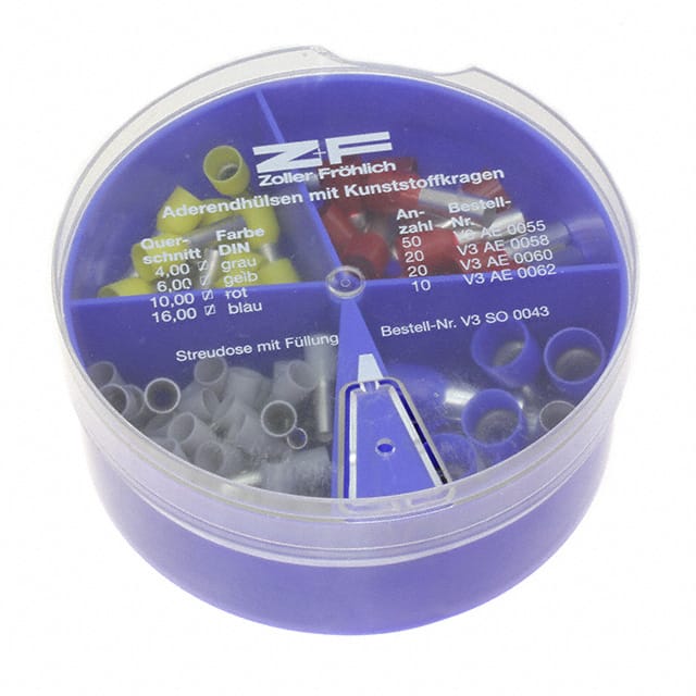 2885.0 AB2D INSULATED FERRULE ASSORT BO