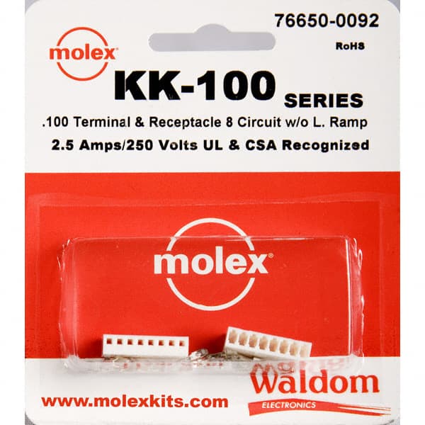 0766500092 KIT CONN .100 KK SERIES 8 CIRC