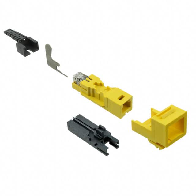 6278810-2 MT-RJ SECURE JACK 62.5/125 YLW