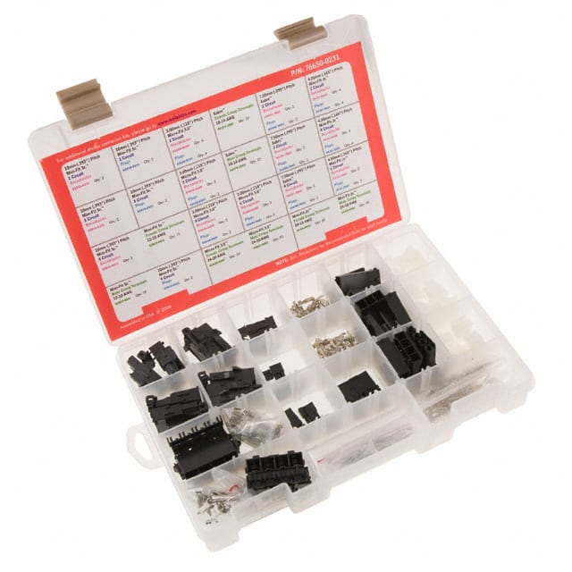 0766500231 KIT CONN MULTI WIRE-WIRE 344PC
