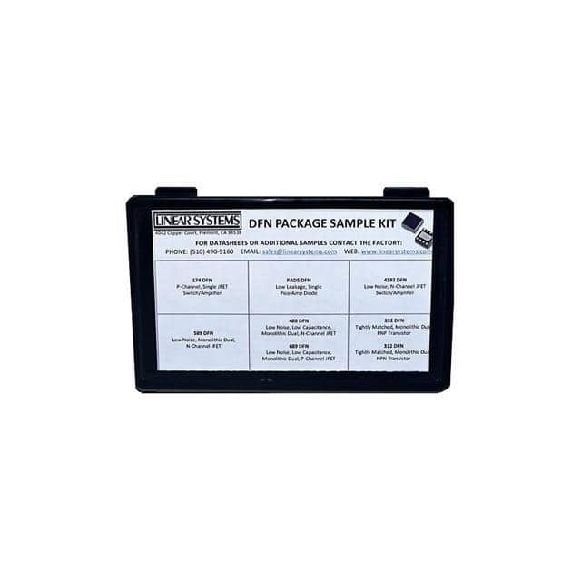 LS-SAMPLEBOX-DFN-6C-001 LINEAR SYSTEMS DFN SAMPLEBOX