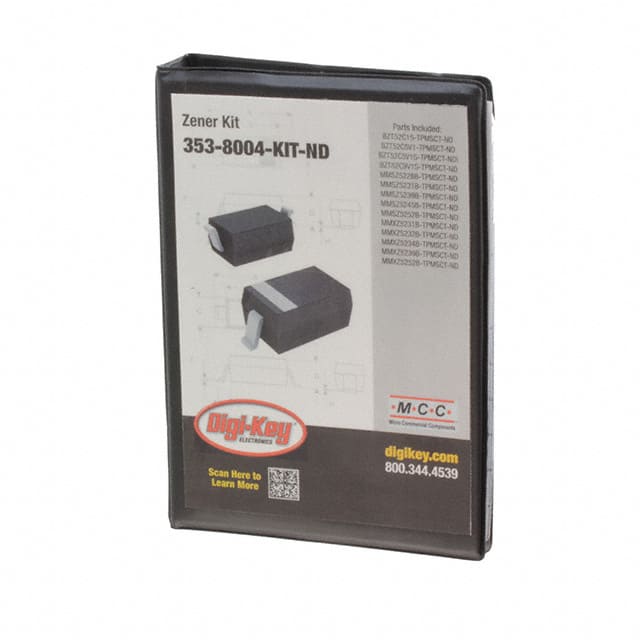 353-8004-KIT KIT ZENER 10EA OF 18 VALUES