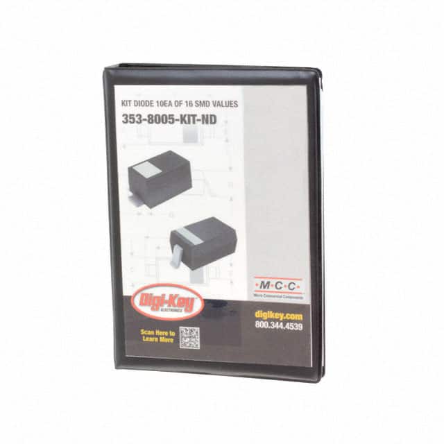 353-8005-KIT KIT DIODE 10EA OF 16 SMD VALUES