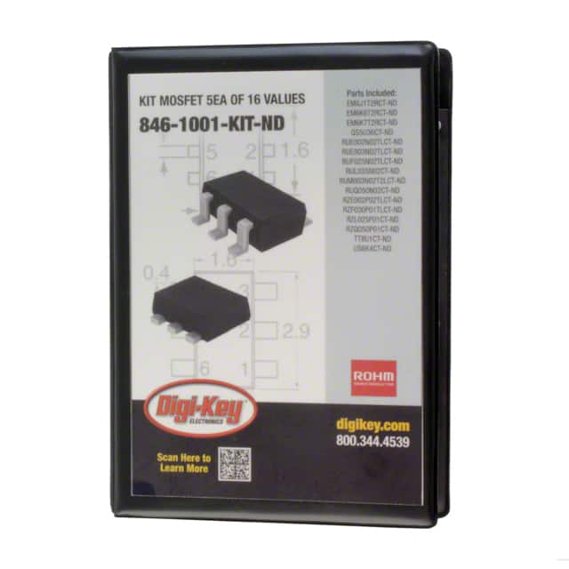 846-1001-KIT KIT MOSFET 5EA OF 16 VALUES
