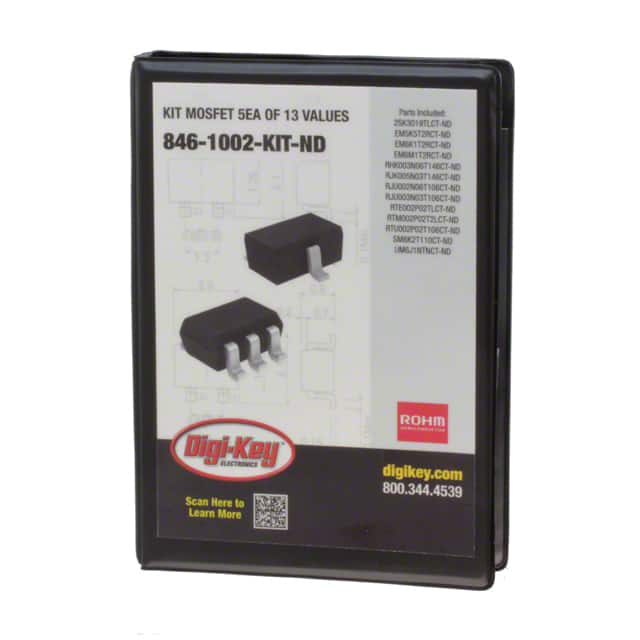 846-1002-KIT KIT MOSFET 5EA OF 13 VALUES