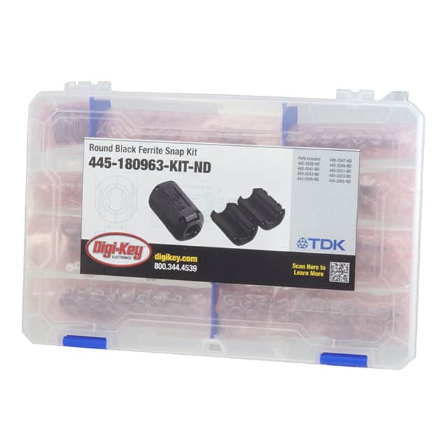 ZCAT-ROUNDBLACK-KIT ROUND BLACK FERRITE SNAP KIT