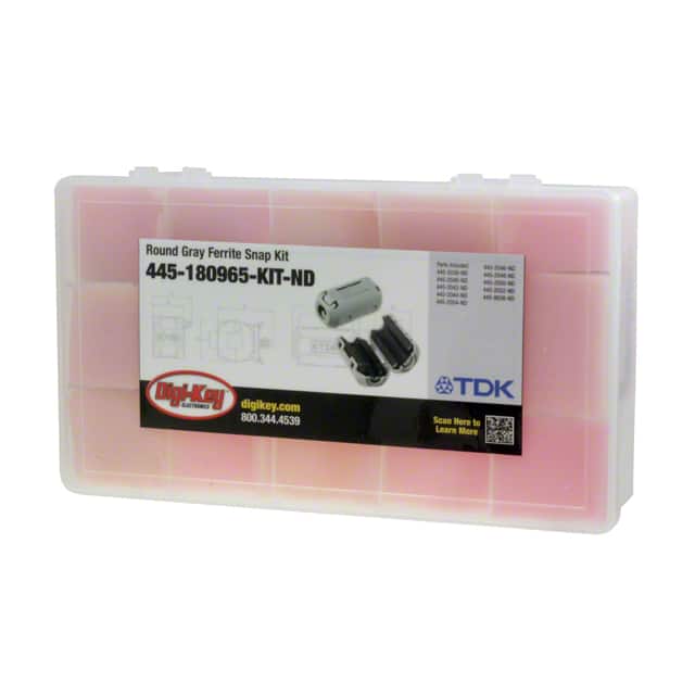 ZCAT-ROUNDGRAY-KIT ROUND GRAY FERRITE SNAP KIT