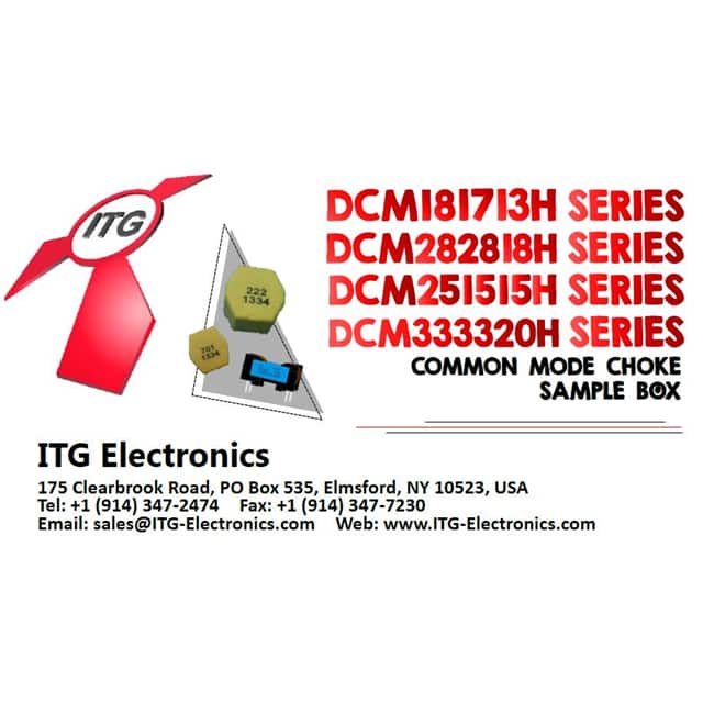 DCM SERIES SAMPLES KITS COMMON MODE CHOKES SAMPLE BOX