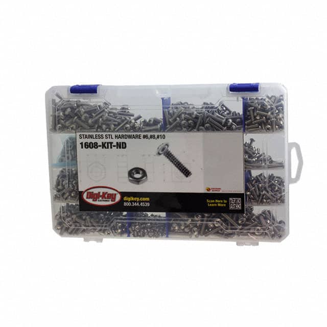 1608-KIT STAINLESS STL HARDWARE #6,#8,#10