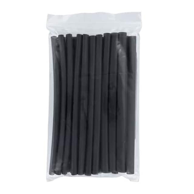 Q5-3X-RK1-1/4-01-6IN-20 HEATSHRINK REFILL PK 1/4"-6" BLK