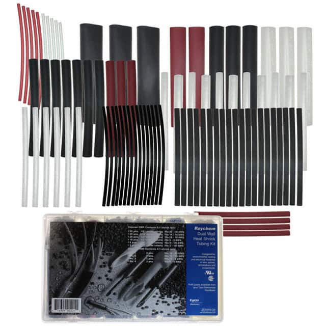 DWP-125-KIT3 KIT HEATSHRINK 6" 92 PCS COLOR