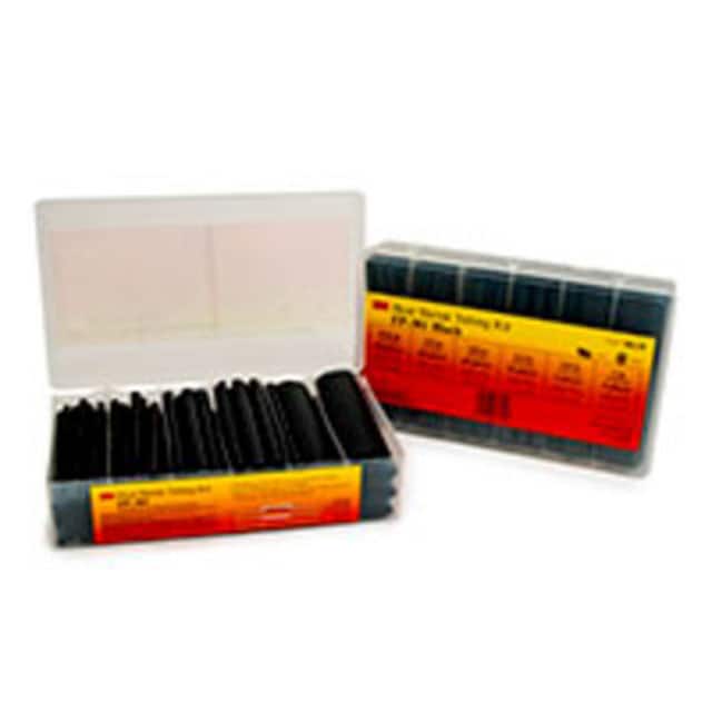 FP301-3/16 TO 1-BLACK-5-102 PC KITS HEATSHRINK FP301 3/16-1 TUBING K