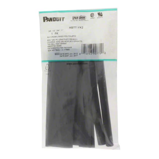 HSTT-YK2 HEAT SHRINK ASST DIA 6"EA 8PCS