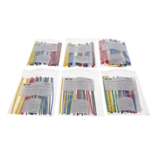 VERSAFIT-KIT-2-COLOR KIT HEATSHRINK 6" 133 PCS COLOR