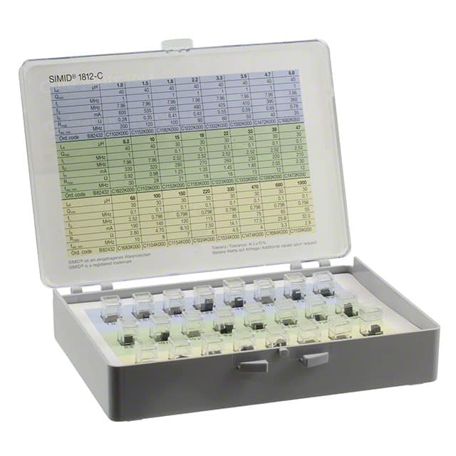 B82432X002 KIT INDUCTOR 1812-C SERIES