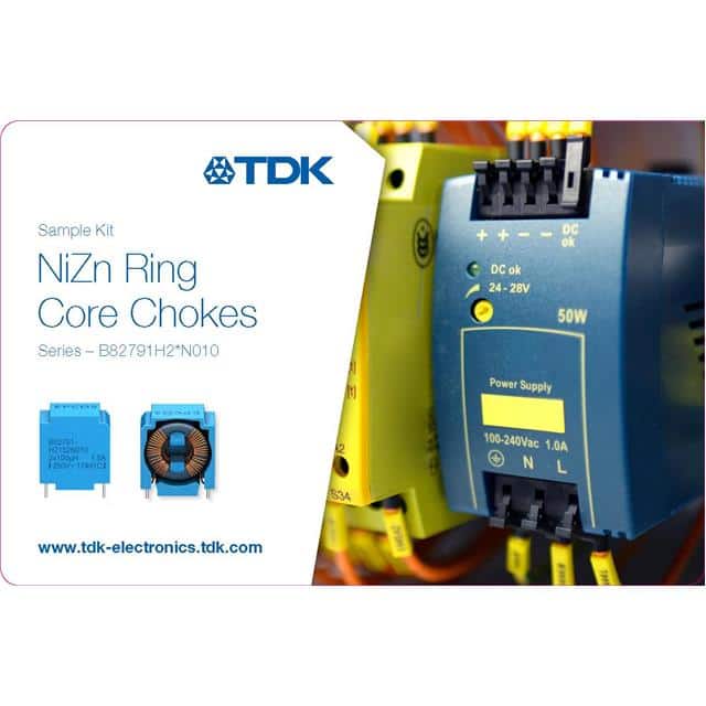 B82791X0001 NIZN RING CORE DOUBLE CHOKE SAMP
