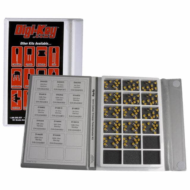 DXA-KIT KIT POT TRIM 200-500K OHM 140PCS