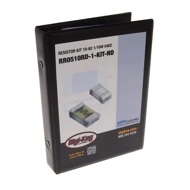 RR0510RD-1-KIT RESISTOR KIT 10-82 1/16W 140PCS