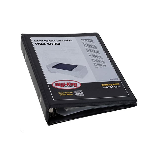 PHL2-KIT RES KIT 100-910 1/16W 1100PCS