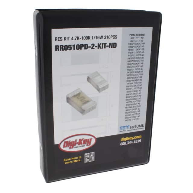 RR0510PD-2-KIT RES KIT 4.7K-100K 1/16W 310PCS