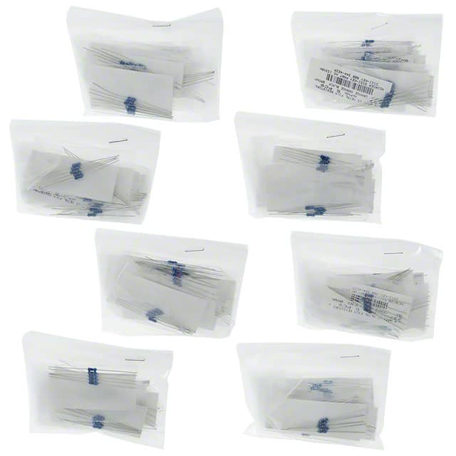 RS2X RESISTOR KIT 100-976 1/4W 480PCS