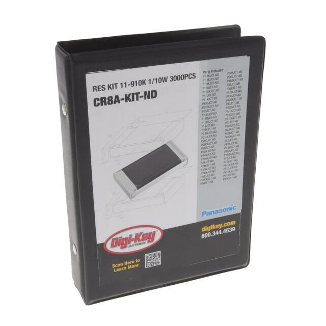 CR8A-KIT RES KIT 11-910K 1/10W 3000PCS