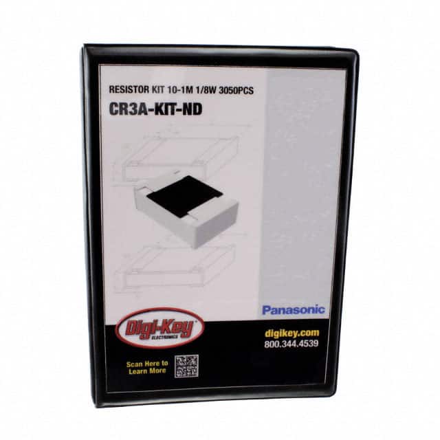 CR3A-KIT RESISTOR KIT 10-1M 1/8W 3050PCS