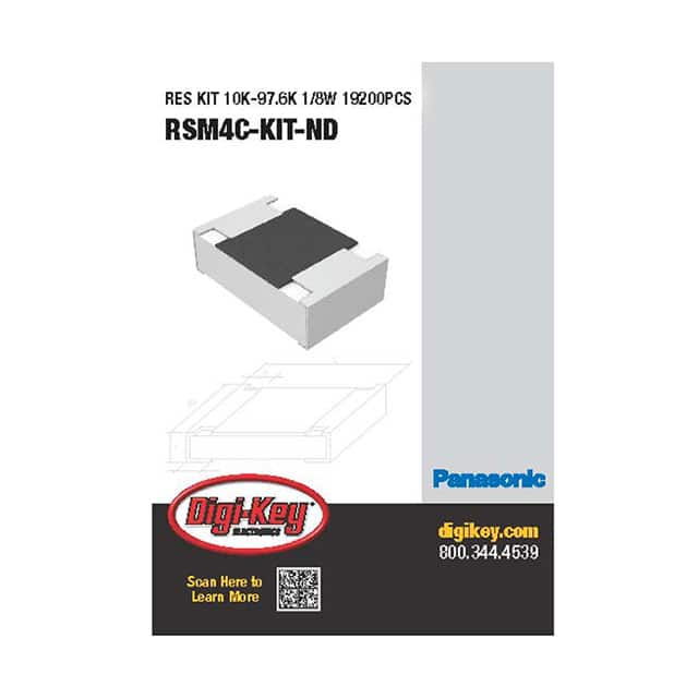 RSM4C RES KIT 10K-97.6K 1/8W 19200PCS