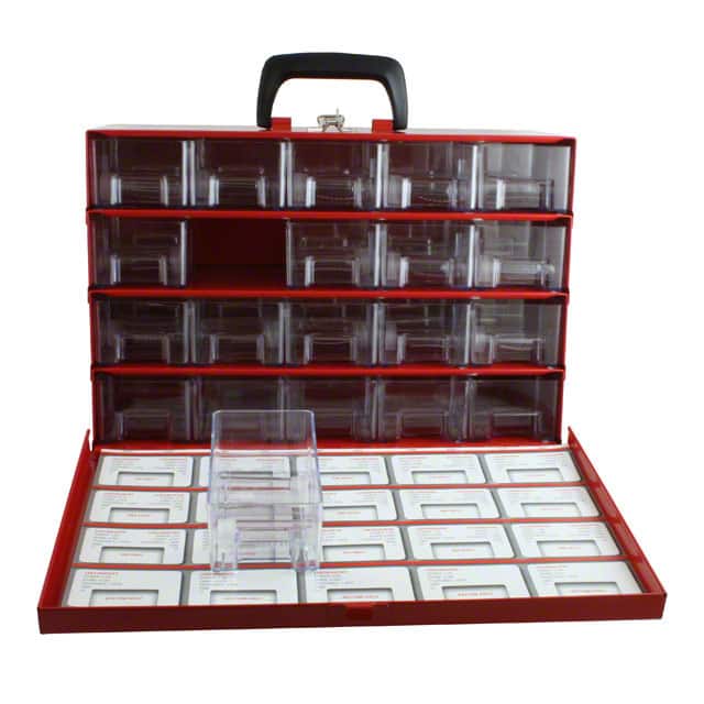 CAB-LVK RESISTOR KIT 0.001-0.05 350PCS