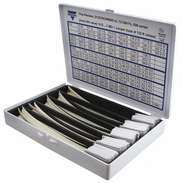 LAE1CCHIP0805KFE96 RESISTOR KIT 0-1M 1/8W 6100PCS