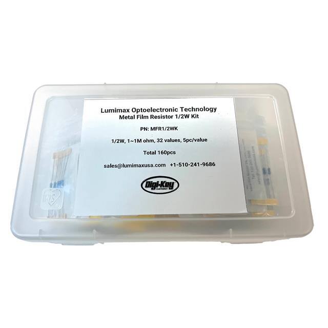 MFR1/2WK Metal film 1/2W Resistor kit, 1~