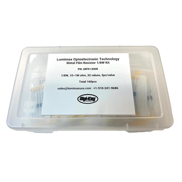 MFR1/8WK Metal film 1/8W Resistor kit, 10
