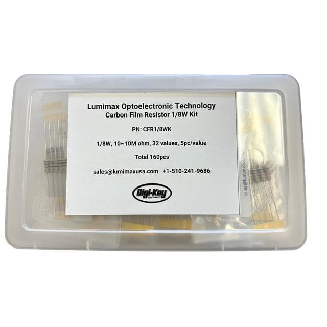 CFR1/8WK Carbon film 1/8W Resistor kit, 1