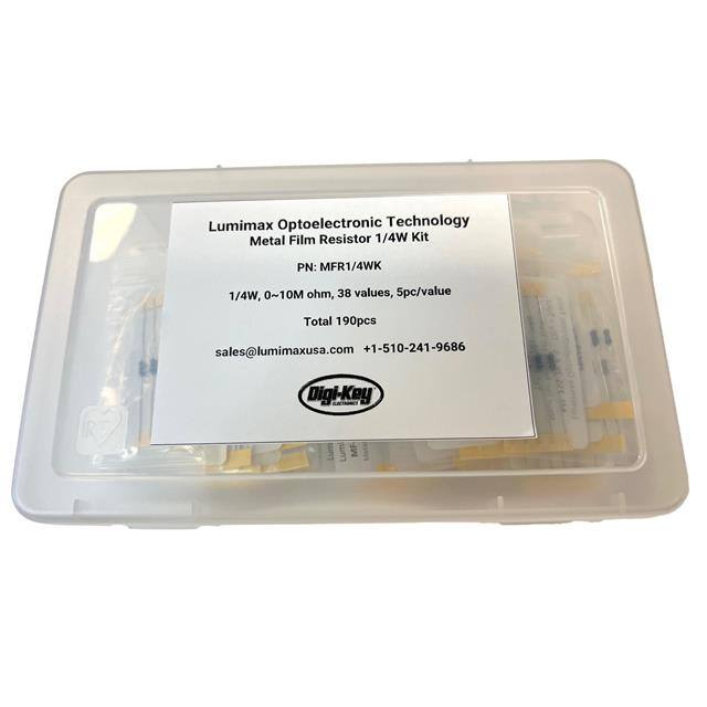 MFR1/4WK Metal film 1/4W Resistor kit, 0~