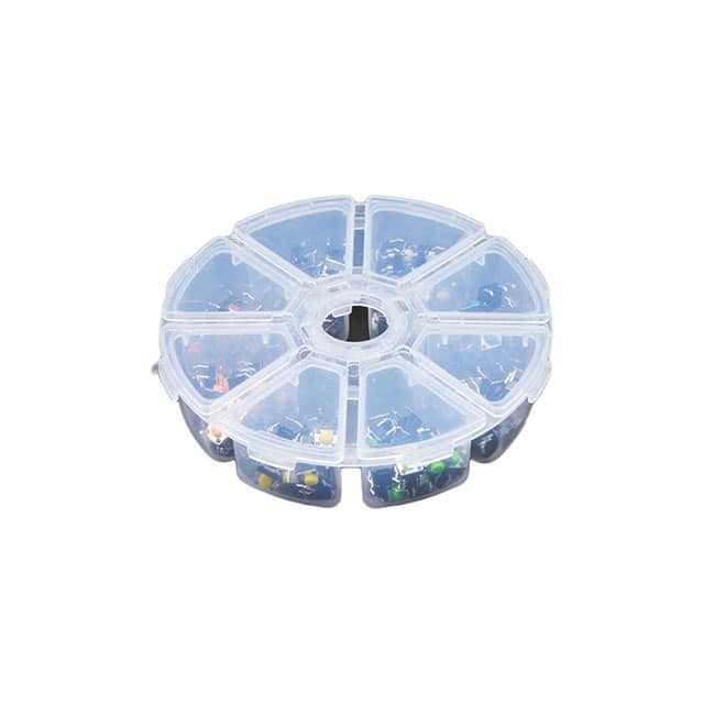 4184 6MM RAINBOW TACTILE BUTTON DELUX